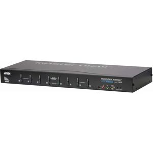 Commutateur KVM ATEN 8 ports DVI USB Audio - Contrôlez 8 ordinateurs - Publicité Commutateur KVM ATEN 8 ports DVI USB Audio - Contrôlez 8 ordinateurs - Publicité