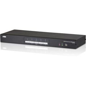 Aten CS1644A Dual View 4-Port KVM-Switch - Schwarz Aten CS1644A Dual View 4-Port KVM-Switch - Schwarz