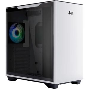 Boîtier PC In-Win E-ATX Midi avec Verre et Ventilateur ARGB Boîtier PC In-Win E-ATX Midi avec Verre et Ventilateur ARGB