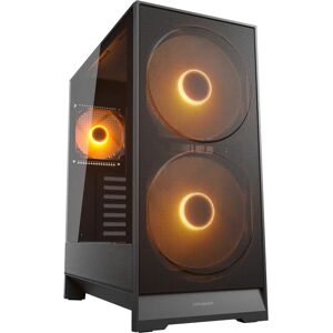 COUGAR AIRFACE 180 Schwarz Midi Tower PC-Gehäuse - ARGB-Lüfter COUGAR AIRFACE 180 Schwarz Midi Tower PC-Gehäuse - ARGB-Lüfter