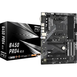 Carte mère Asrock B450 Pro4 R2.0 - ATX - Socket AM4 Carte mère Asrock B450 Pro4 R2.0 - ATX - Socket AM4