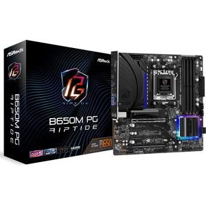 Asrock B650M PG Riptide - AMD B650 - Micro ATX Motherboard Asrock B650M PG Riptide - AMD B650 - Micro ATX Motherboard