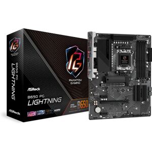 Asrock B650 PG Lightning - Motherboard - ATX - Sockel AM5 - Schwarz Asrock B650 PG Lightning - Motherboard - ATX - Sockel AM5 - Schwarz