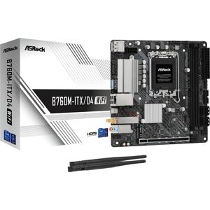 Asrock B760M-ITX/D4 WiFi Intel B760 LGA 1700 Mini ITX - Placa base Asrock B760M-ITX/D4 WiFi Intel B760 LGA 1700 Mini ITX - Placa base