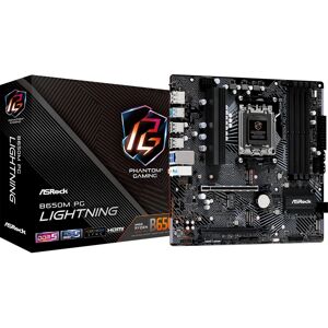 ASRock B650M PG Lightning - Základní deska - Micro ATX - AM5 - AMD B650 ASRock B650M PG Lightning - Základní deska - Micro ATX - AM5 - AMD B650