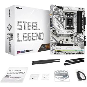 Asrock B650 Steel Legend WiFi - Motherboard for AMD AM5, ATX Asrock B650 Steel Legend WiFi - Motherboard for AMD AM5, ATX