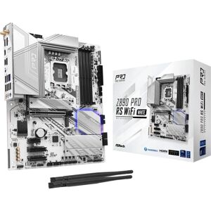 ASRock Z890 Pro RS WiFi White - Motherboard - Intel LGA 1851 ATX ASRock Z890 Pro RS WiFi White - Motherboard - Intel LGA 1851 ATX