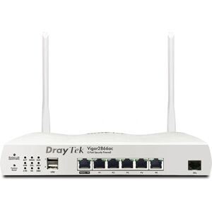 DrayTek Vigor 2866AX - Routeur Wi-Fi 6 dual-band - Modem Gfast & Firewall - Gris - Publicité DrayTek Vigor 2866AX - Routeur Wi-Fi 6 dual-band - Modem Gfast & Firewall - Gris - Publicité