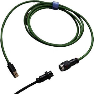 Ducky Premicord USB-Kabel - Grün - 1,8m - Typ-C auf A Ducky Premicord USB-Kabel - Grün - 1,8m - Typ-C auf A