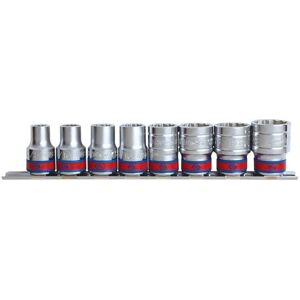 KING TONY 8-Piece 1/2" Socket Set - Universal KING TONY 8-Piece 1/2" Socket Set - Universal
