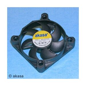 Akasa Schwarzer Gehäuseventilator - 40x40x10mm - 12V - 3-polig - Leise Akasa Schwarzer Gehäuseventilator - 40x40x10mm - 12V - 3-polig - Leise