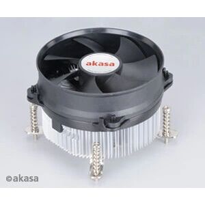 Akasa AK-CCE-7105EP CPU Cooler - Black, Silver, 9.2cm Akasa AK-CCE-7105EP CPU Cooler - Black, Silver, 9.2cm