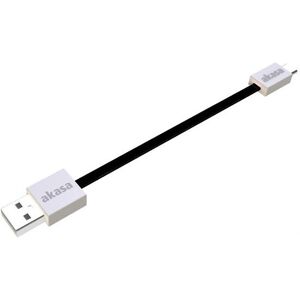 Akasa AK-CBUB16-15BK Super Slim USB 2.0 Micro-B Kabel - Schwarz Akasa AK-CBUB16-15BK Super Slim USB 2.0 Micro-B Kabel - Schwarz