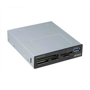 Akasa AK-ICR-27 Card Reader USB 3.2 Gen 1 - Internal - Black Akasa AK-ICR-27 Card Reader USB 3.2 Gen 1 - Internal - Black