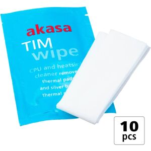 Akasa TIM Wipes - 10 kappaleen puhdistusliinat lämpöpastalle Akasa TIM Wipes - 10 kappaleen puhdistusliinat lämpöpastalle