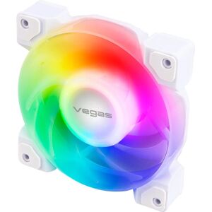 Akasa Vegas A12 Weiß RGB Lüfter - 120mm PC-Gehäuse & CPU-Kühler Akasa Vegas A12 Weiß RGB Lüfter - 120mm PC-Gehäuse & CPU-Kühler