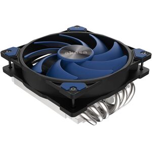 Akasa Alucia H6L Low-Profile CPU Cooler - Supports LGA1200, LGA115X, Am4 - Blue Akasa Alucia H6L Low-Profile CPU Cooler - Supports LGA1200, LGA115X, Am4 - Blue