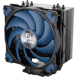Akasa AK-CC4021HP01V1 Black, Blue CPU Cooler - Computer Cooling System Akasa AK-CC4021HP01V1 Black, Blue CPU Cooler - Computer Cooling System