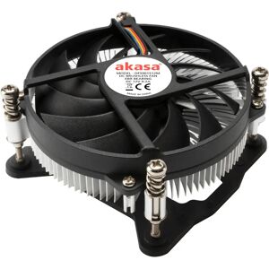 Akasa AK-CC6308EP01 Low Profile CPU-Kühler - Aluminium, Schwarz Akasa AK-CC6308EP01 Low Profile CPU-Kühler - Aluminium, Schwarz