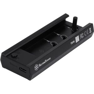 Silverstone TS16 External SSD Enclosure - Supports NVMe & SATA M.2 - USB 3.2 Silverstone TS16 External SSD Enclosure - Supports NVMe & SATA M.2 - USB 3.2