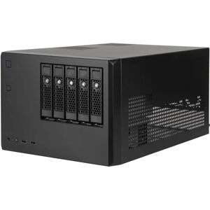 Silverstone CS351 - NAS Case - Supports 5 HDDs - Black Silverstone CS351 - NAS Case - Supports 5 HDDs - Black