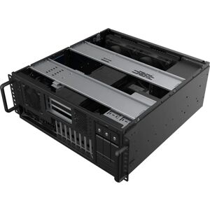Silverstone Zwart Rackmount Computer Behuizing - Server, ATX-ondersteuning Silverstone Zwart Rackmount Computer Behuizing - Server, ATX-ondersteuning