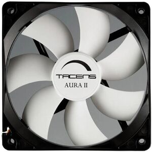 Tacens Aura II 12cm computerkastventilator Zwart Wit - Computerkastventilator Tacens Aura II 12cm computerkastventilator Zwart Wit - Computerkastventilator