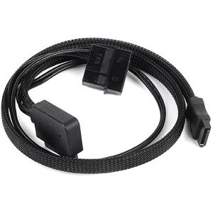 Cavo SATA Silverstone CP10 - Nero - 50cm Cavo SATA Silverstone CP10 - Nero - 50cm