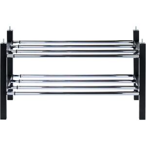 HEINE HOME Schuhregal - Metall, 80x37x30cm, Schwarz - Schuhregal HEINE HOME Schuhregal - Metall, 80x37x30cm, Schwarz - Schuhregal
