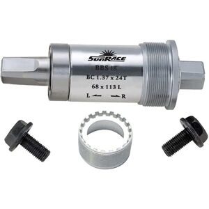 SunRace BBS18 Vierkante trapas - BSA 68 mm, 122 mm as SunRace BBS18 Vierkante trapas - BSA 68 mm, 122 mm as