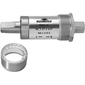SunRace BBS18 Boîtier de Fond Square - 68mm, Axe 131mm - Publicité SunRace BBS18 Boîtier de Fond Square - 68mm, Axe 131mm - Publicité