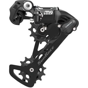 Deragliatore MTB Shimano a 9 velocità con gabbia lunga - Nero Deragliatore MTB Shimano a 9 velocità con gabbia lunga - Nero