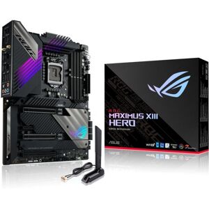ASUS MAXIMUS XIII HERO Motherboard - Intel Z590, ATX, DDR4, Wi-Fi 6E ASUS MAXIMUS XIII HERO Motherboard - Intel Z590, ATX, DDR4, Wi-Fi 6E