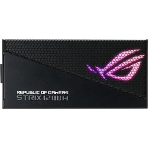 ASUS ROG STRIX 1200W Gold Aura Power Supply - ATX, Black ASUS ROG STRIX 1200W Gold Aura Power Supply - ATX, Black