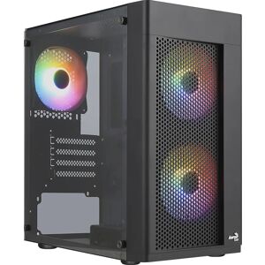 Aerocool Hexform Mini Torre - Caja PC Micro ATX con Ventiladores RGB Aerocool Hexform Mini Torre - Caja PC Micro ATX con Ventiladores RGB