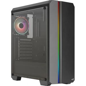 Aerocool Genesis - Compact Gaming PC Case with ARGB Front Panel Aerocool Genesis - Compact Gaming PC Case with ARGB Front Panel