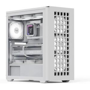 Aerocool B502A Weiß PC-Gehäuse - Mesh, ATX Aerocool B502A Weiß PC-Gehäuse - Mesh, ATX