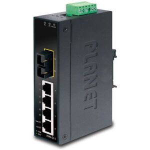 Planet ISW-511S15 Nätverksswitch - Ostyrd L2 Fast Ethernet - Svart Planet ISW-511S15 Nätverksswitch - Ostyrd L2 Fast Ethernet - Svart