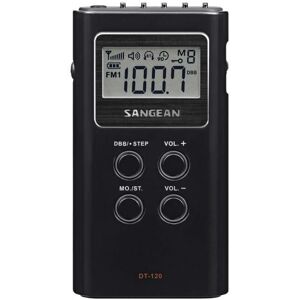 Radio Digital Portátil Sangean DT-120B - Sintonizador AM/FM Radio Digital Portátil Sangean DT-120B - Sintonizador AM/FM