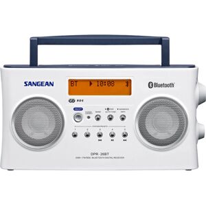 Radio numérique portable Sangean DPR-26BT - DAB+ FM Bluetooth - Publicité Radio numérique portable Sangean DPR-26BT - DAB+ FM Bluetooth - Publicité