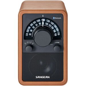 Sangean WR-15BT Radio Analogique Personnel Marron - Publicité Sangean WR-15BT Radio Analogique Personnel Marron - Publicité
