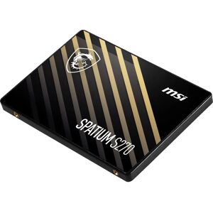 MSI Spatium S270 480GB SSD - Internal SATA 3D NAND Drive MSI Spatium S270 480GB SSD - Internal SATA 3D NAND Drive