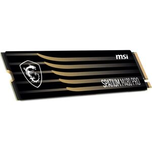 MSI Spatium M480 Pro 1TB SSD - PCIe 4.0 NVMe M.2 - Black MSI Spatium M480 Pro 1TB SSD - PCIe 4.0 NVMe M.2 - Black