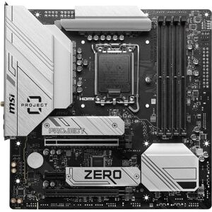 MSI B760M Project Zero - Scheda madre Micro ATX MSI B760M Project Zero - Scheda madre Micro ATX