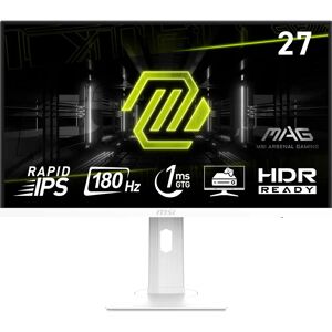 MSI 27-inch Full HD IPS Gaming Monitor - 180Hz, 1ms - White MSI 27-inch Full HD IPS Gaming Monitor - 180Hz, 1ms - White