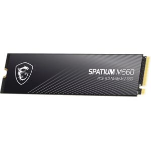 MSI Spatium M560 2TB PCIe 5.0 NVMe M.2 SSD MSI Spatium M560 2TB PCIe 5.0 NVMe M.2 SSD