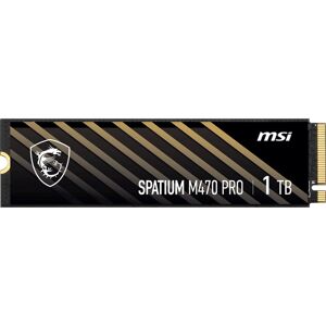 MSI Spatium M470 Pro 1TB SSD - Unidad interna PCIe 4.0 MSI Spatium M470 Pro 1TB SSD - Unidad interna PCIe 4.0