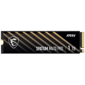 MSI Spatium M470 Pro 2TB SSD - PCIe 4.0 NVMe M.2 - High Performance MSI Spatium M470 Pro 2TB SSD - PCIe 4.0 NVMe M.2 - High Performance