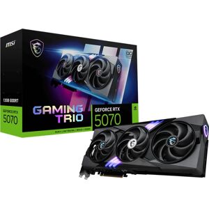 MSI GeForce RTX 5070 12G Gaming Trio OC - Pelikonserttikortti MSI GeForce RTX 5070 12G Gaming Trio OC - Pelikonserttikortti