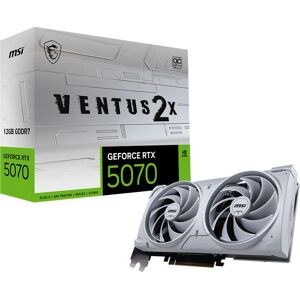 MSI GeForce RTX 5070 - Ventus 2X OC White - Gaming Graphics Card MSI GeForce RTX 5070 - Ventus 2X OC White - Gaming Graphics Card